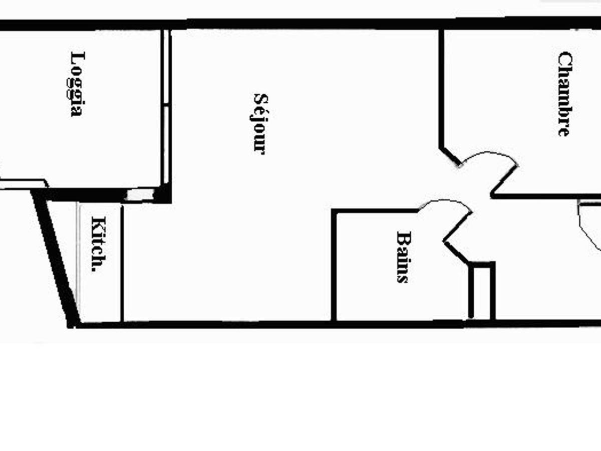 Confortable T2 A Sete Avec Vue Mer, Parking Et Wifi - Fr-1-338-111 Zewnętrze zdjęcie
